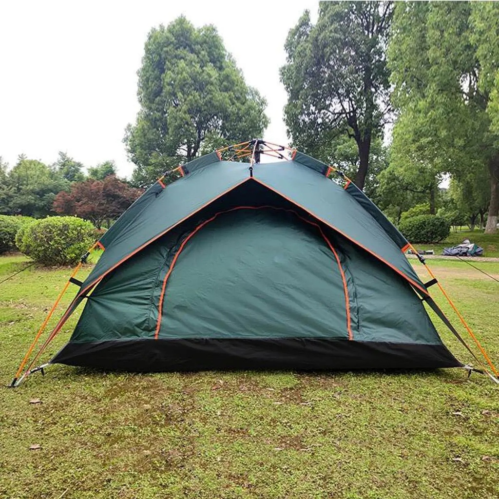 4 Person Tent Double Layer Quick Setup Waterproof